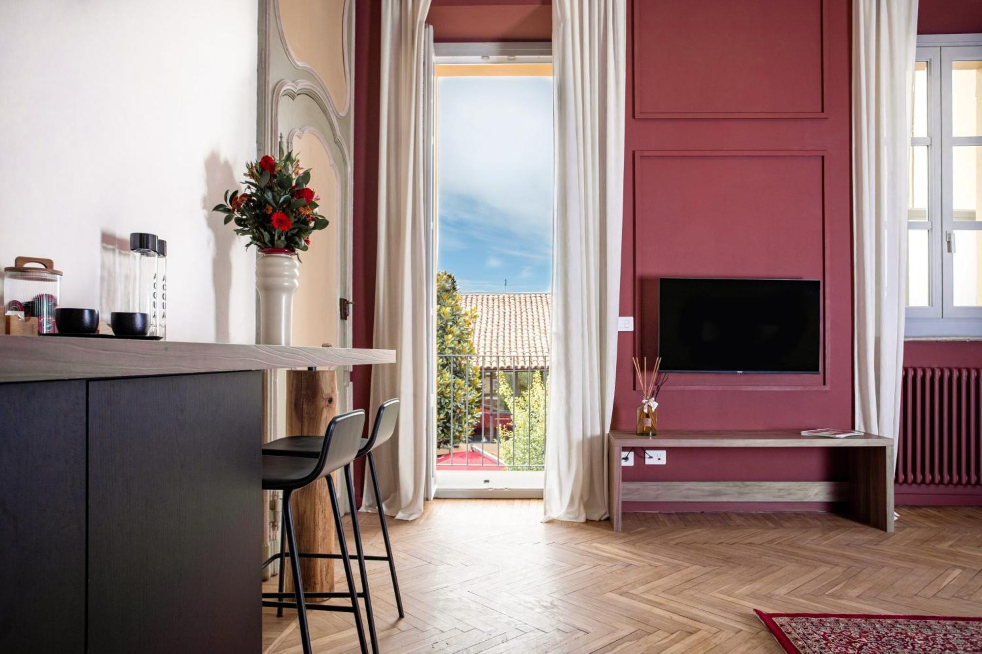 Palazzo Ratti Boutique Rooms Cherasco Exterior foto